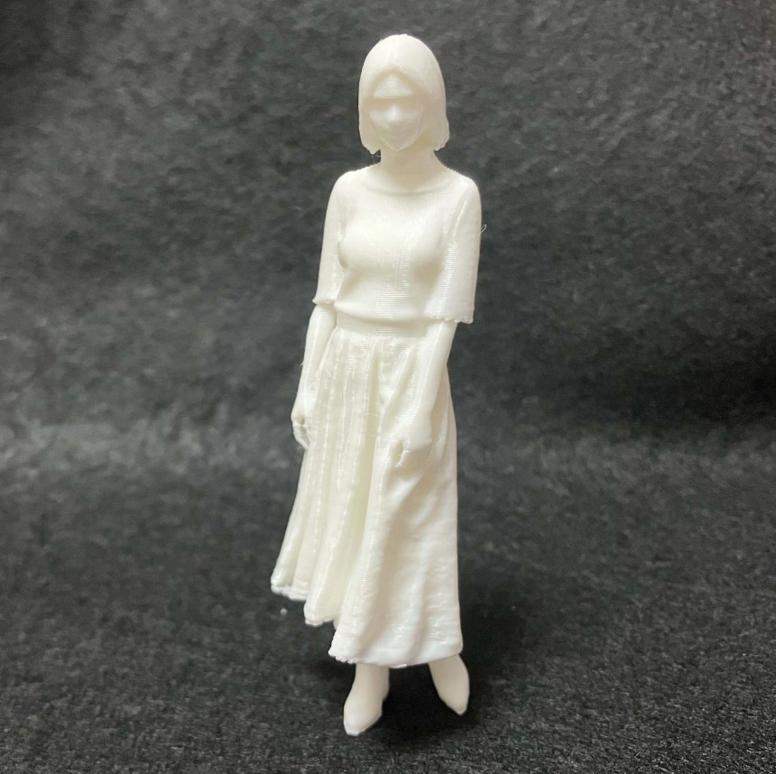 全身写真から作製しました。正面、左、右の３枚の写真を使いました。